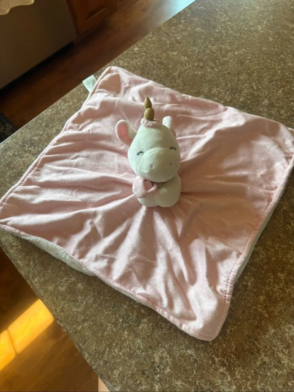 Carter’s Just One You Unicorn Lovey Security Blanket Pink Polka Dot 2019